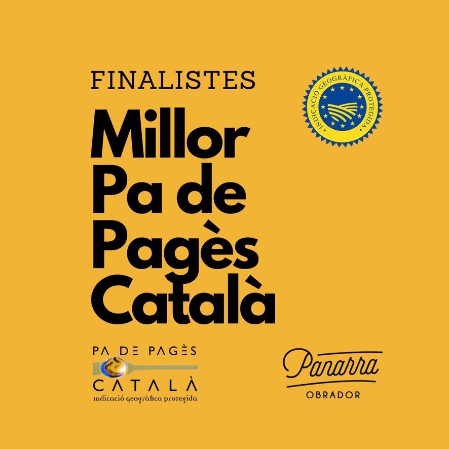 Panarra finalista del concurso Millor Pa de Pagès Català 2025, reconocido por la IGP Pa de Pagès Català